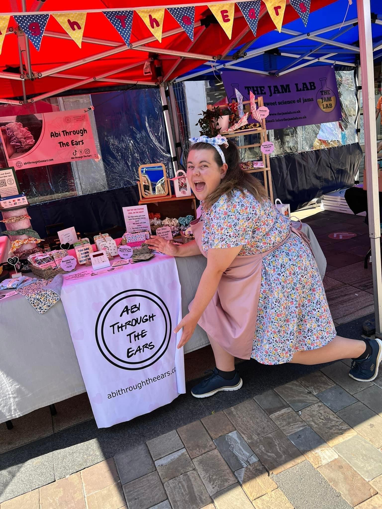 National Young Traders Market, Newcastle-under-Lyme Markets, Council, Abi Proctor, final, market trading, national competition.