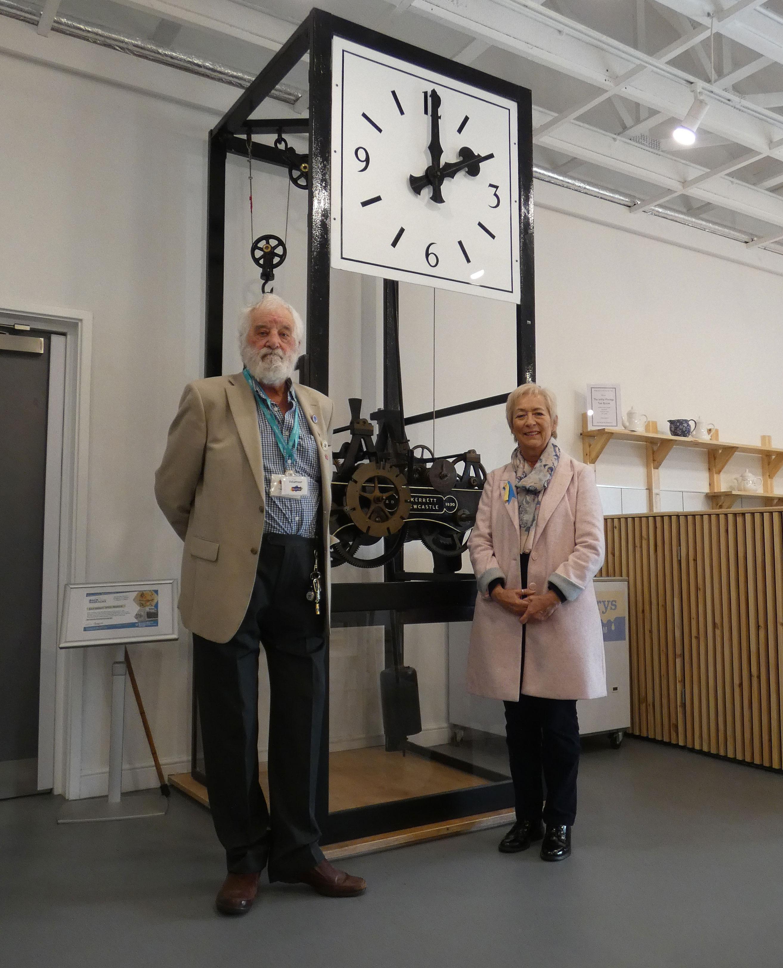 Brampton Museum, historic clock, repair, donations, volunteer, local businesses.