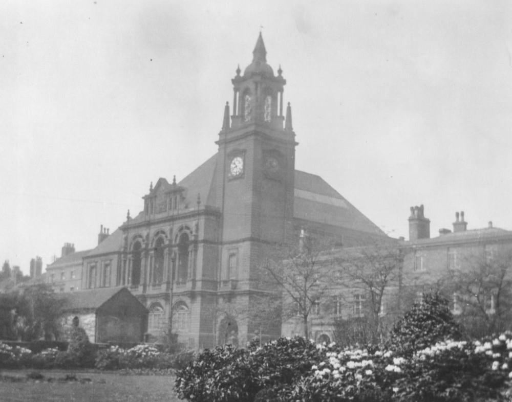municipal hall from queen s gardens c1910