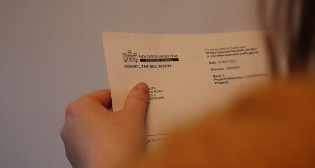 An image of a council tax invoice.